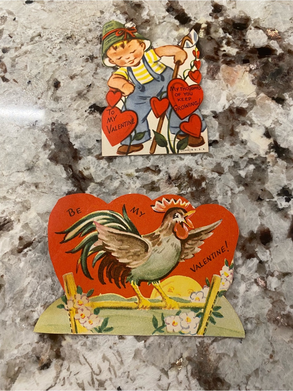 Vintage Valentine Cards Lot of 16 - Picture 7 of 13